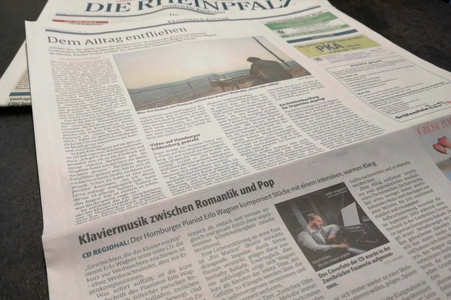 Dem Alltag entfliehen: Zeitungsbericht und CD-Rezension